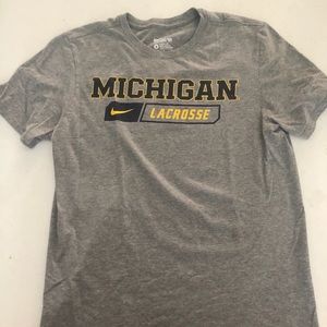 Michigan Lacrosse T Shirt